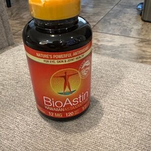 Hawaiian Astaxanthin Supplement 120ct - Orange Bottle